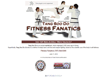 Tablet Screenshot of fitnessfanatics.com